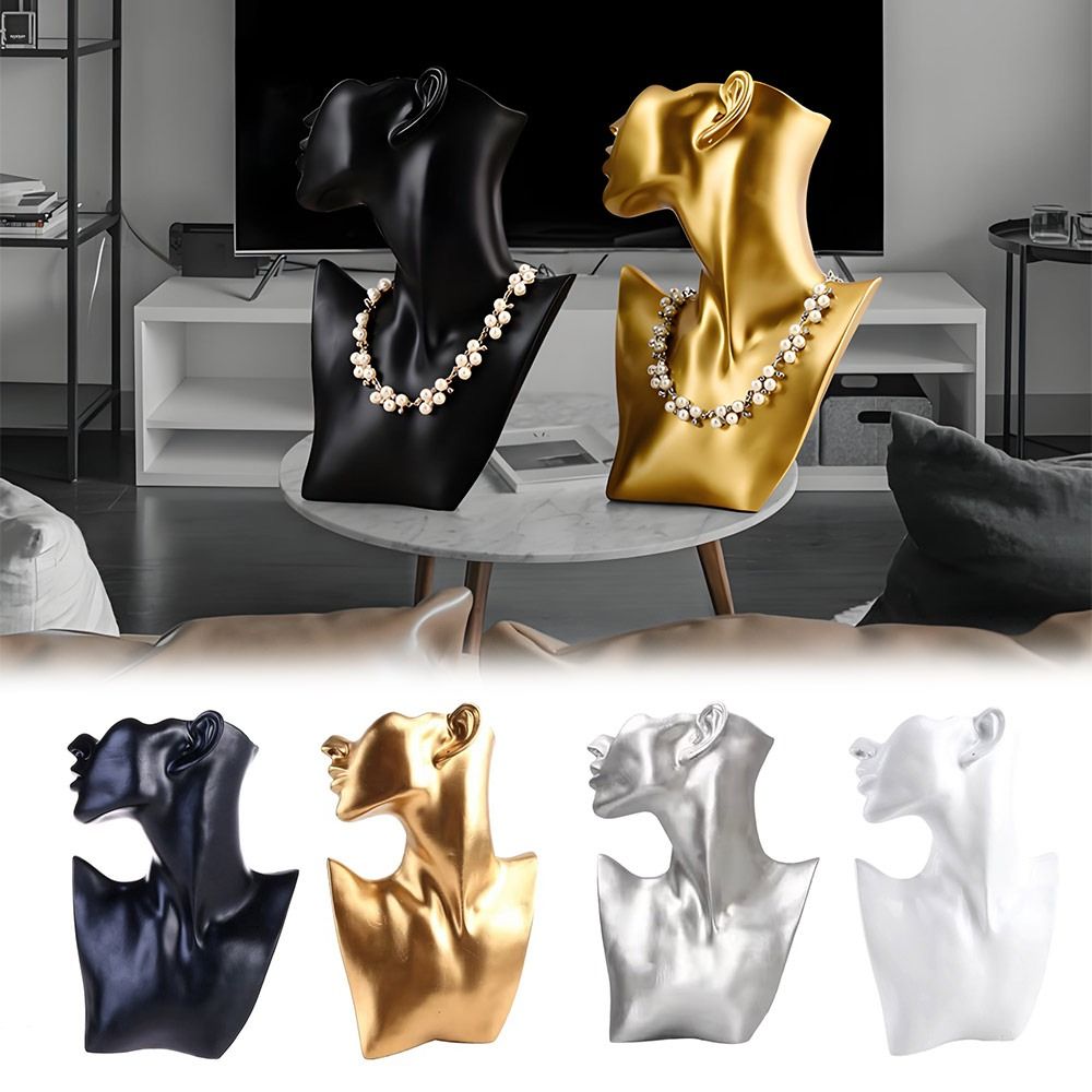 Body Jewelry Display - Resin Mannequin Jewelry Display Stand Side