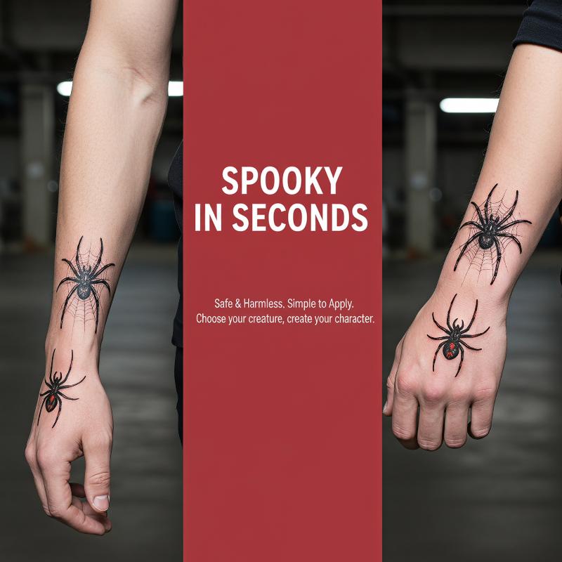 Temporary Tattoo Stickers 5PCS - Body Jewelry Tattoo ulasan dan harga