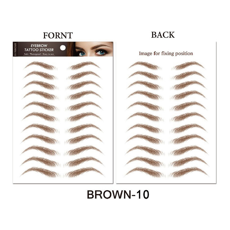 Waterproof 6D Eyebrow Tattoo S - Body Jewelry Tattoo ulasan dan harga