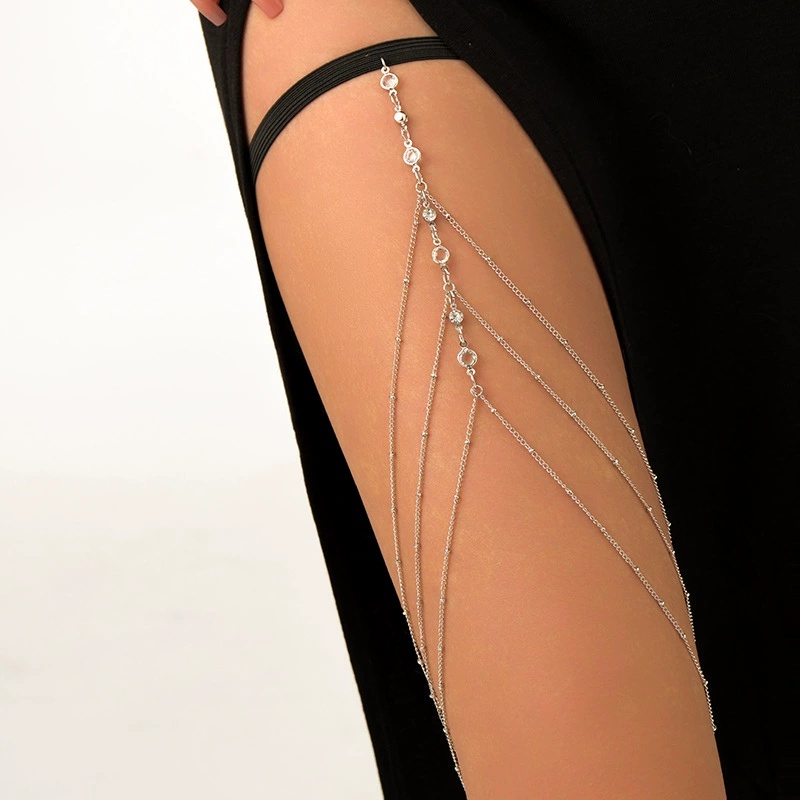 2025 New Women Bohemian Thigh  - Body Jewelry Thigh Chain ulasan dan harga