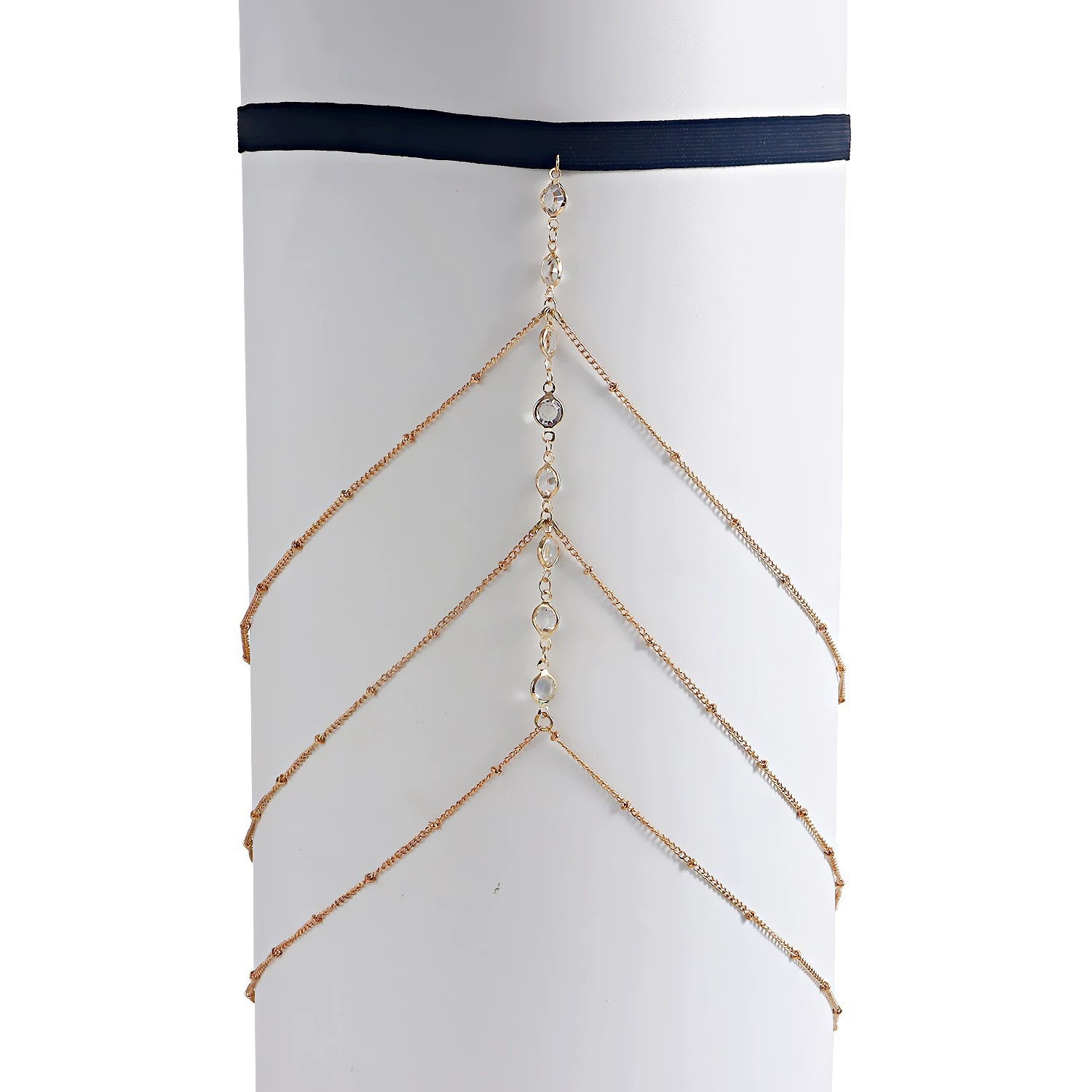 2025 New Women Bohemian Thigh  - Body Jewelry Thigh Chain ulasan dan harga