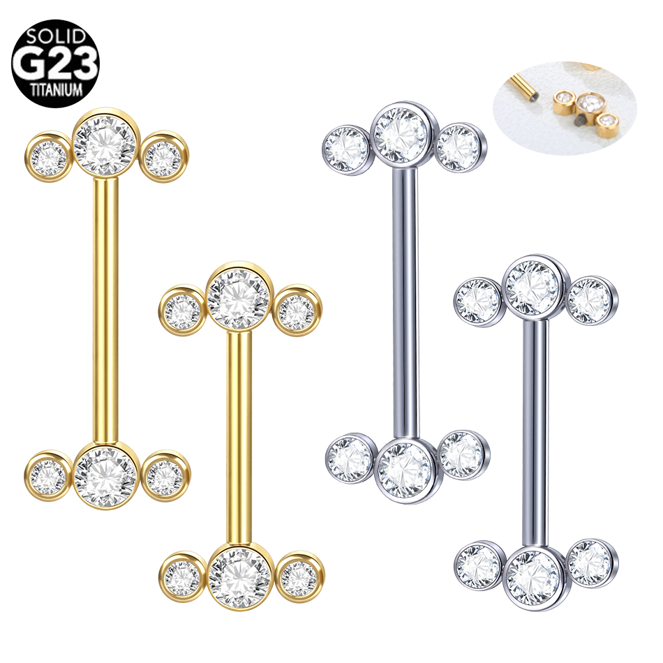 1/5PCS G23 Titanium PIERC Gold - Body Jewelry Changing Kit ulasan dan harga