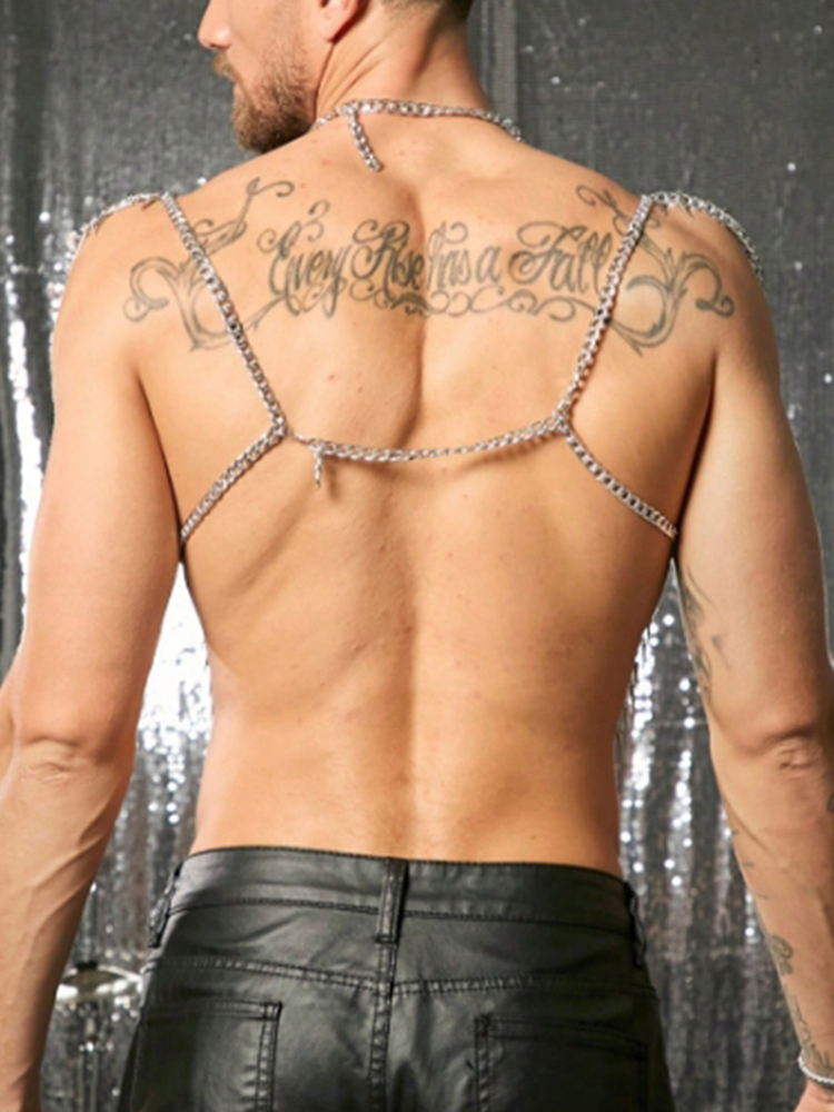 Tassels Chain Body Shoulder Se - Body Jewelry Harness ulasan dan harga
