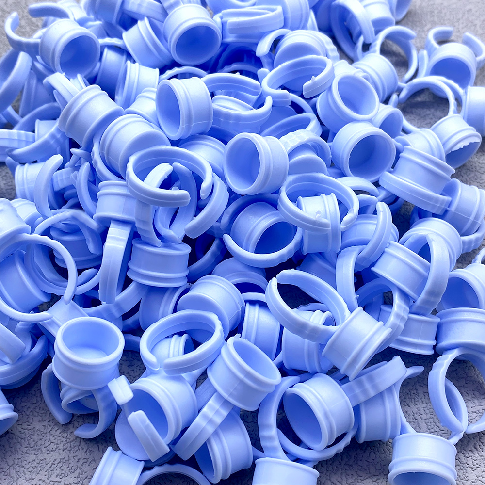 100Pcs Glue Rings For Lashes G - Body Jewelry Tattoo ulasan dan harga