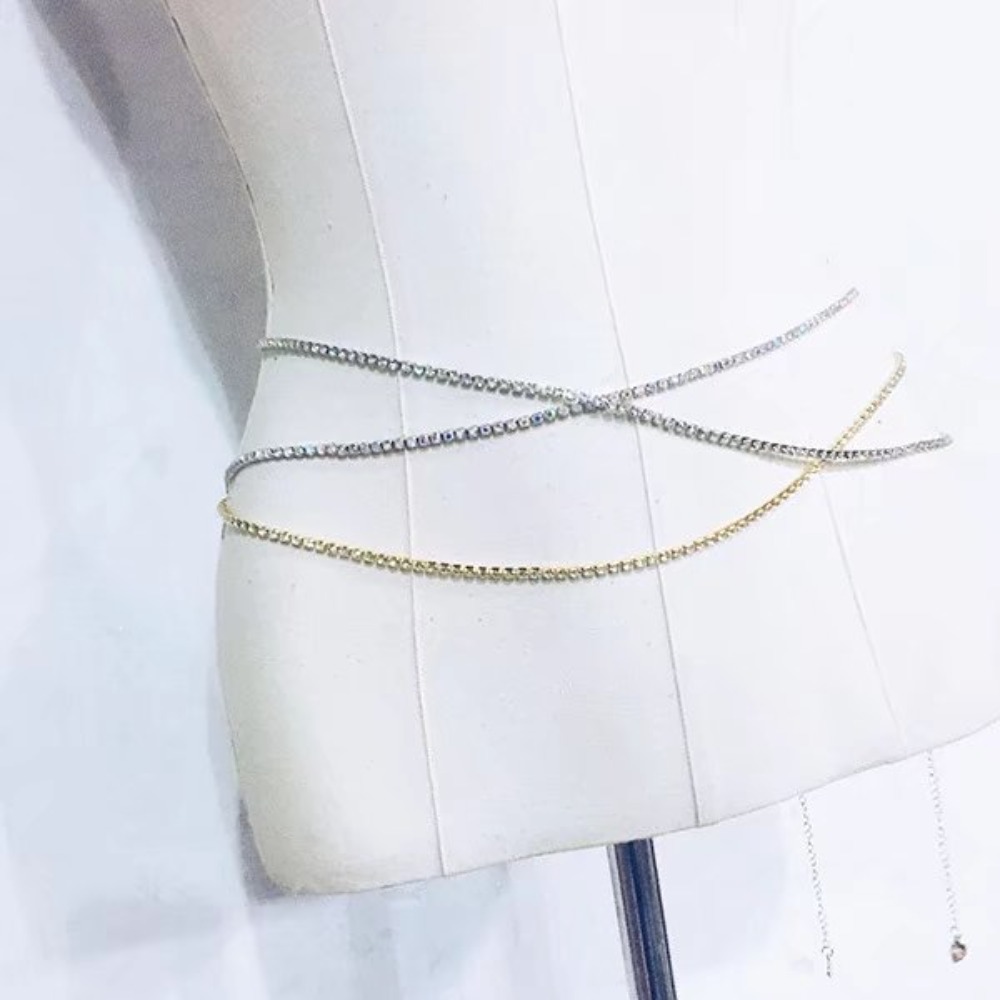 Sexy Fashion Shiny Water Drill - Qualiti Body Jewelry ulasan dan harga