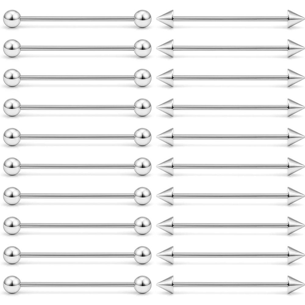 1/20Pcs Set Surgical Steel Ind - Body Jewelry Changing Kit ulasan dan harga