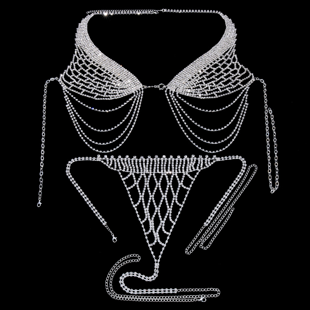Stonefans Tassel Underwear Rhi - Body Jewelry Harness ulasan dan harga