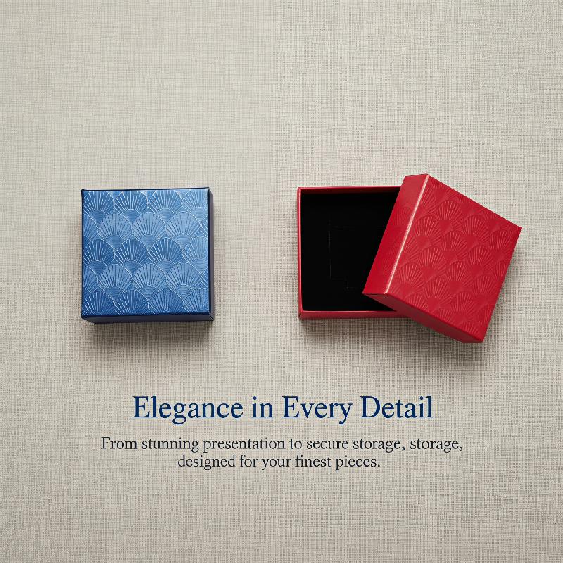 5Pcs 7x7cm Cardboard Jewelry P - Body Jewelry Display ulasan dan harga