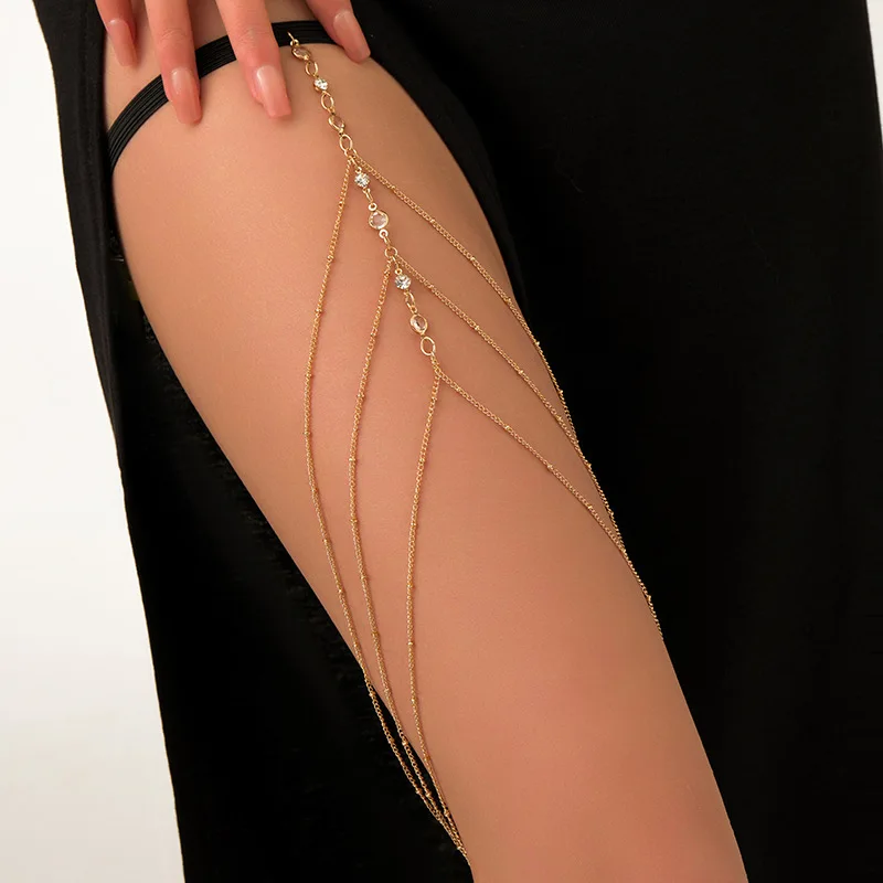 Fashion Summer Bohemian Thigh  - Qualiti Body Jewelry ulasan dan harga