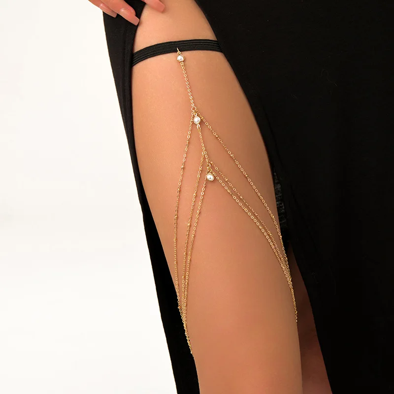 Fashion Summer Bohemian Thigh  - Qualiti Body Jewelry ulasan dan harga