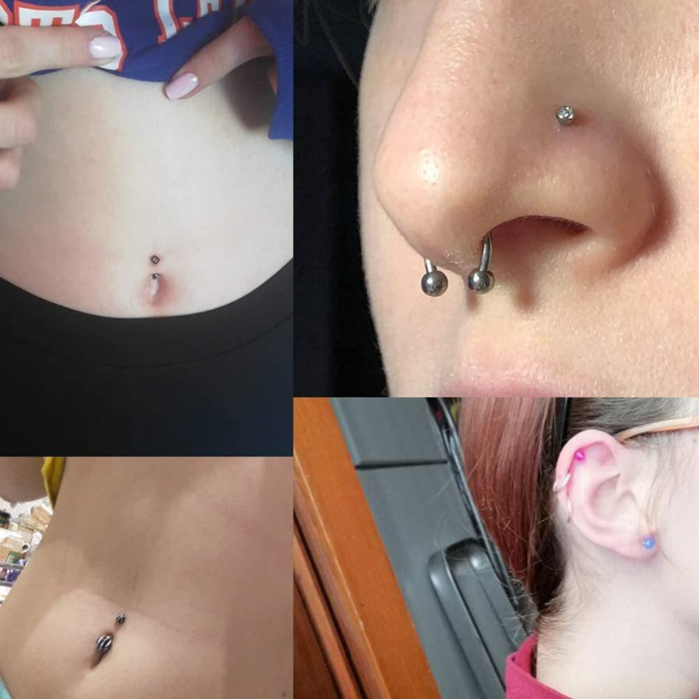 150/140/85/70/42Pcs Body Pierc - Body Jewelry And Piercing ulasan dan harga