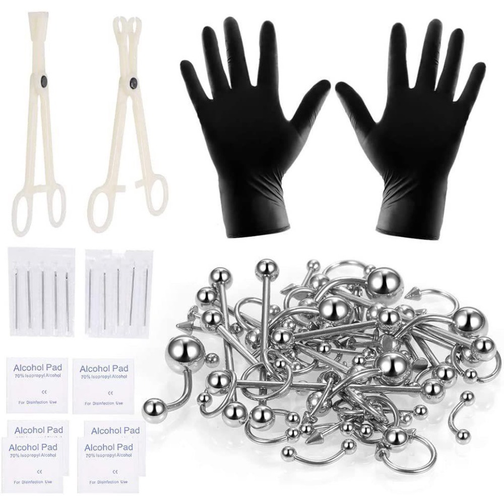 150/140/85/70/42Pcs Body Pierc - Body Jewelry And Piercing ulasan dan harga