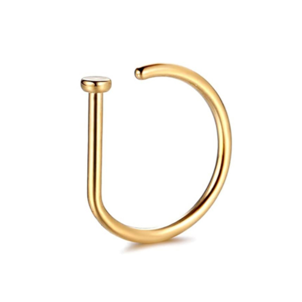 1PC Woman Man Fake Nose Rings  - Body Jewelry Nose Ring ulasan dan harga