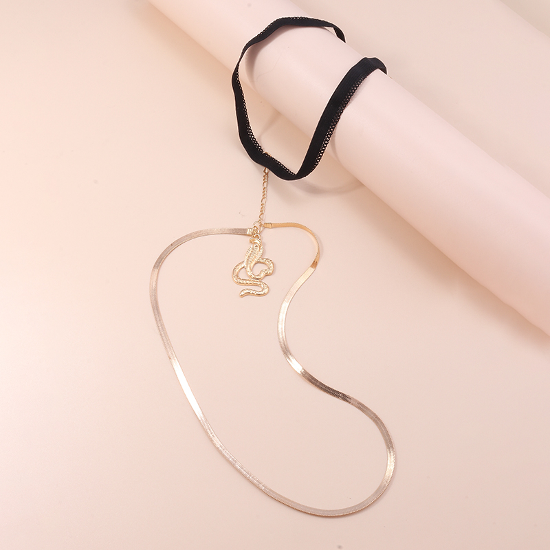 Aihua Bohemian Gold Color Leg  - Body Jewelry Thigh Chain ulasan dan harga