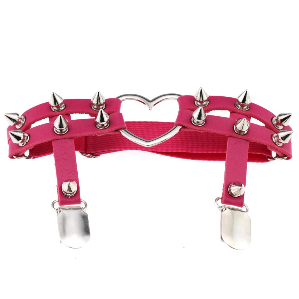 DIEZI PU Leather Elastic Garte - Body Jewelry Thigh Chain ulasan dan harga