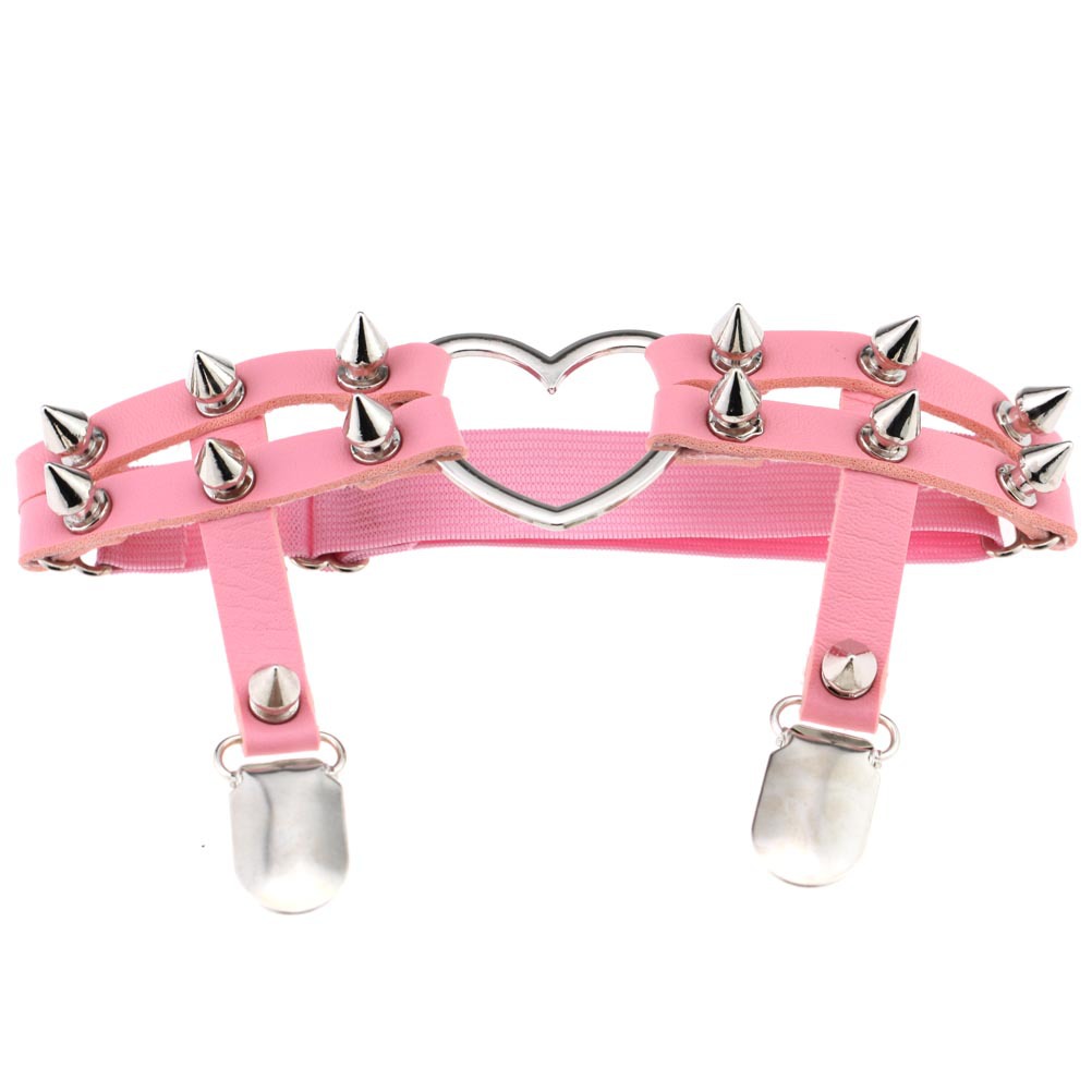 DIEZI PU Leather Elastic Garte - Body Jewelry Thigh Chain ulasan dan harga