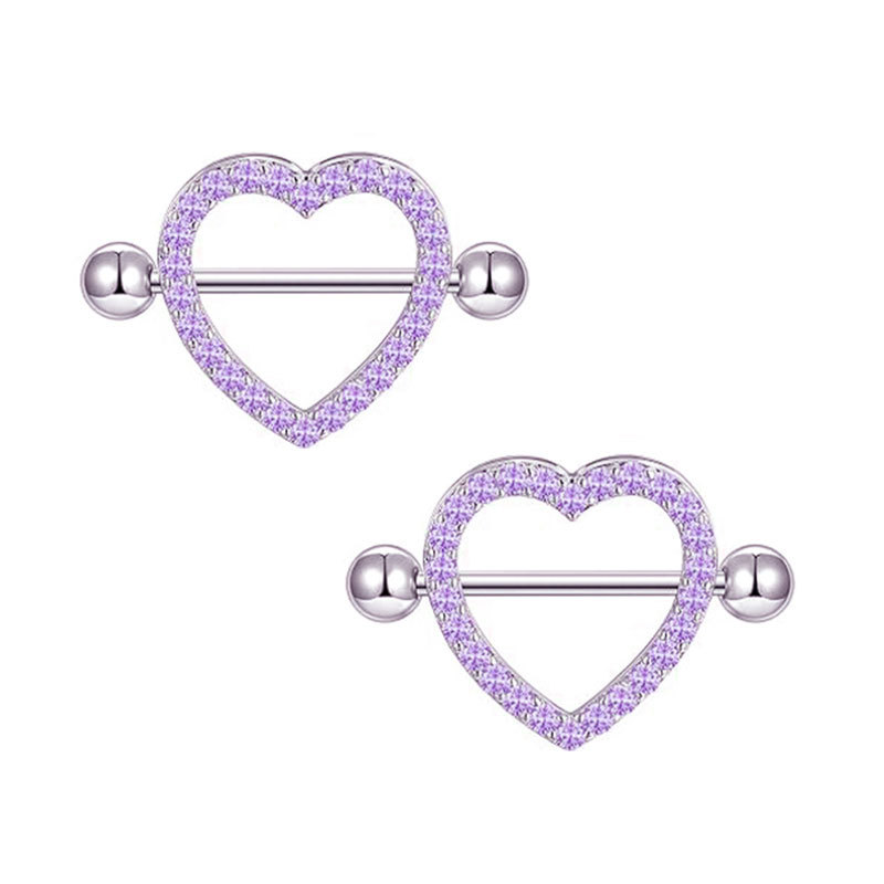 Purple Butterlfy  Nipple Pierc - Body Jewelry Changing Kit ulasan dan harga