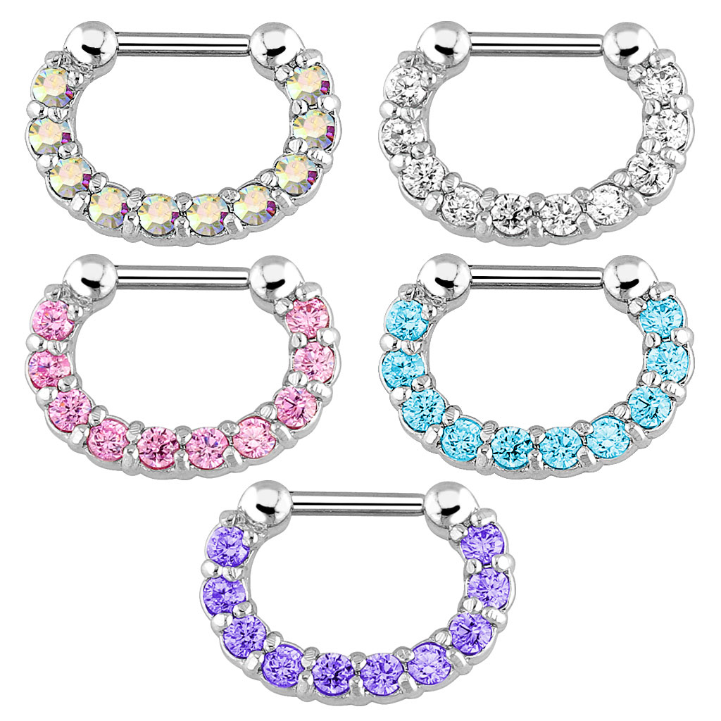 1pcs Hoop Clip On Nose Septum  - Conch Earring Hoop ulasan dan harga