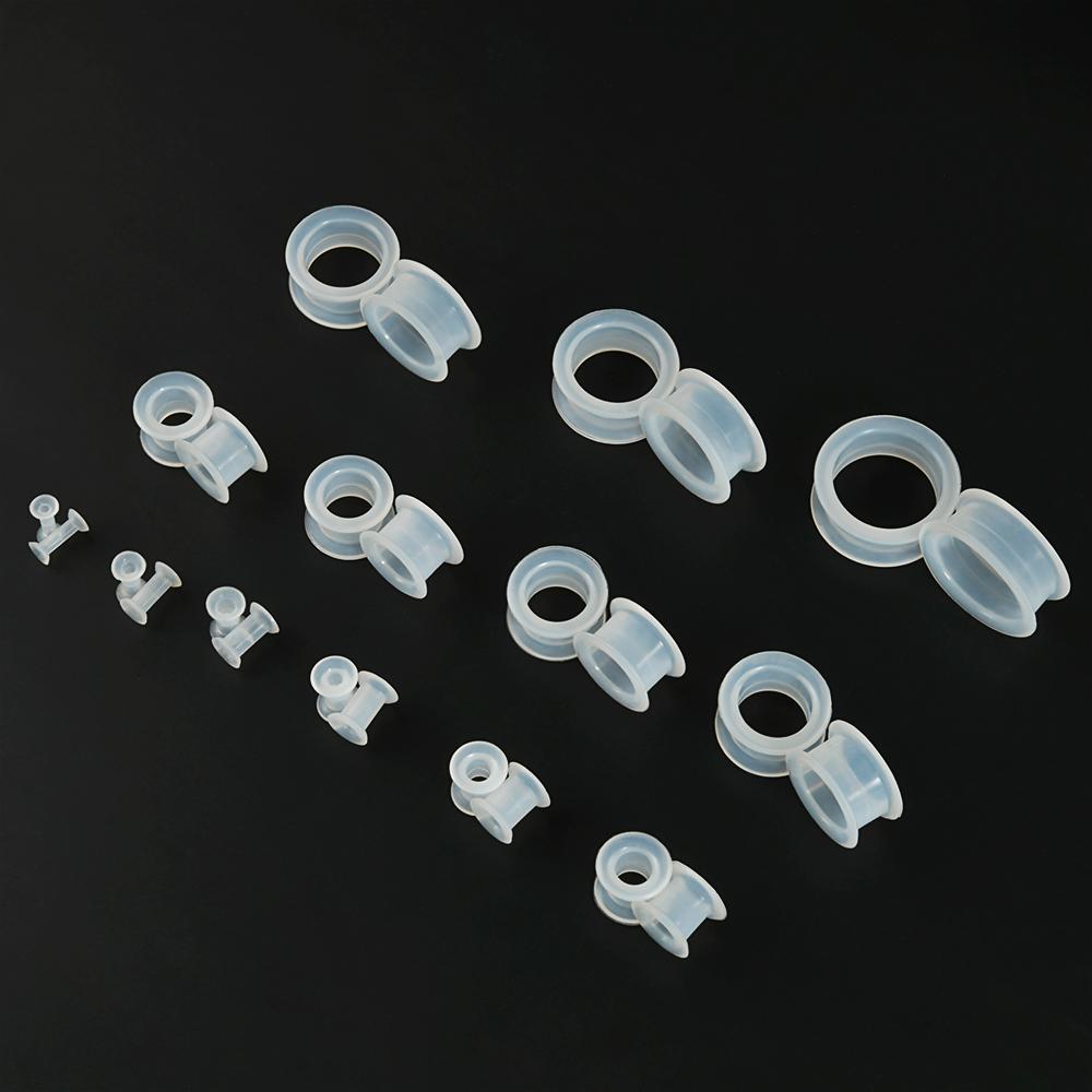 PAIR-Clear Ear Gauges Large Si - Body Jewelry Gauge Sizes ulasan dan harga