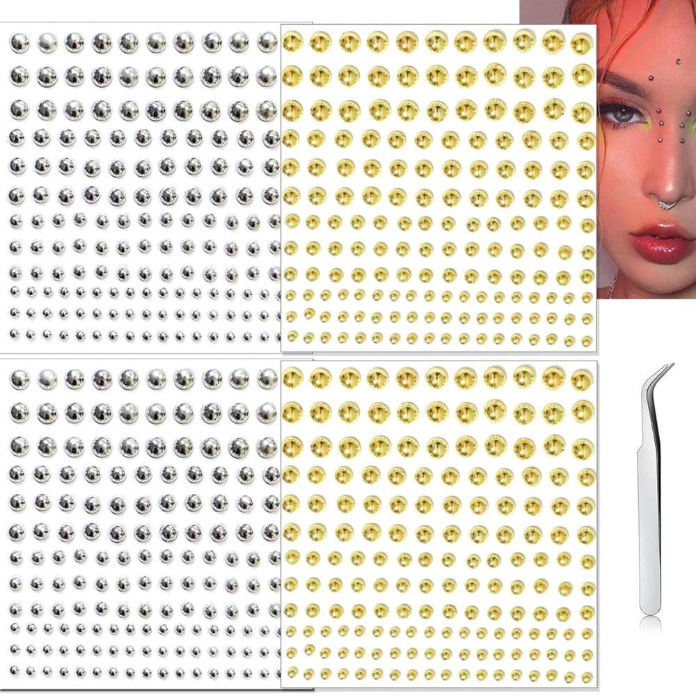 661Pcs Set Face Fake Piercings - Body Jewelry Nose Ring ulasan dan harga
