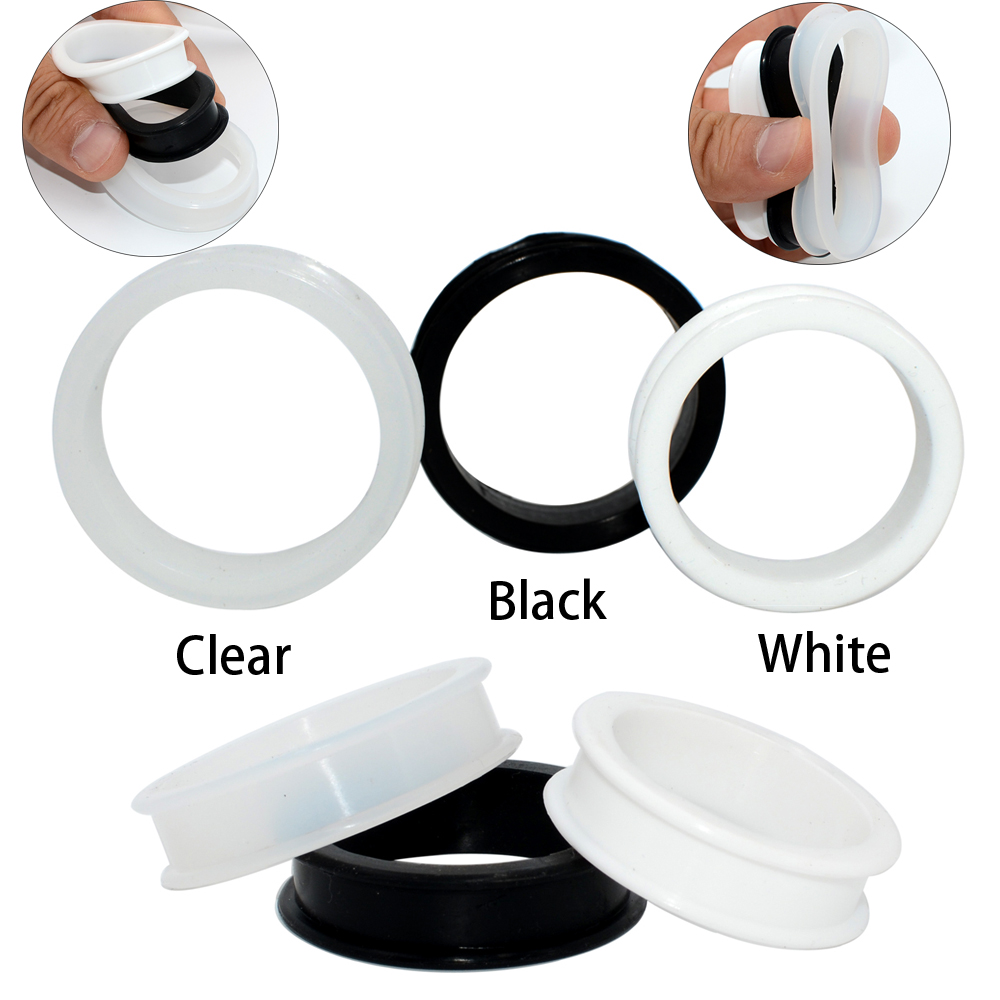 CHUANCI Pair Large Size Flexib - Body Jewelry Gauge Sizes ulasan dan harga