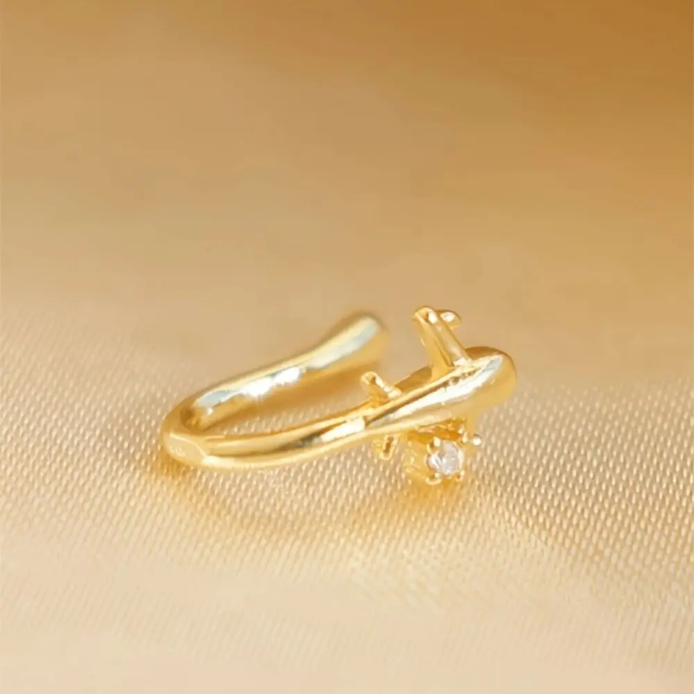 1PC Airplane Design No Piercin - Body Jewelry Nose Ring ulasan dan harga