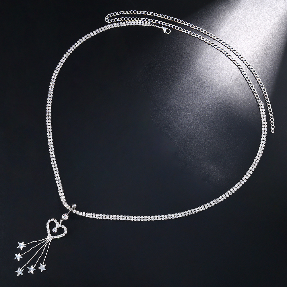 GLAMing Boho Heart Dangle Rhin - Body Jewelry And Piercing ulasan dan harga