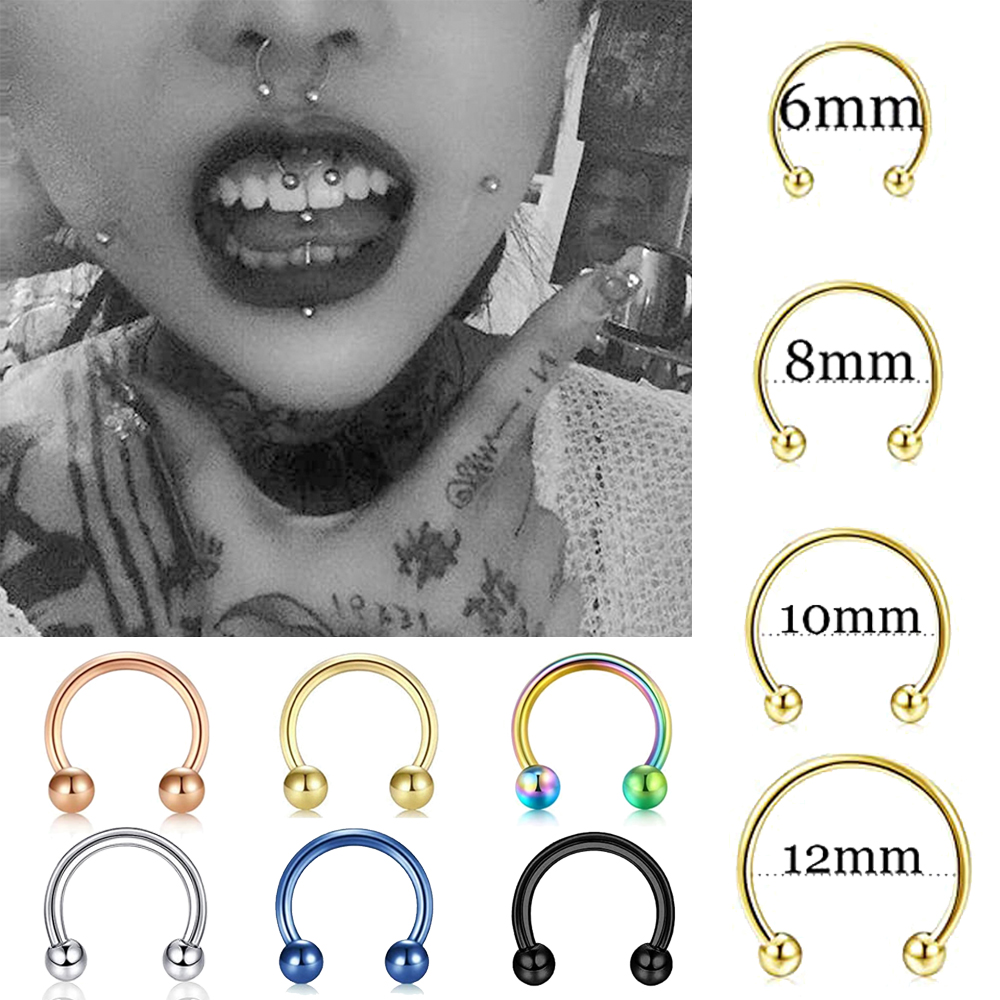 14G 16G Septum Jewelry Surgica - Body Jewelry Changing Kit ulasan dan harga