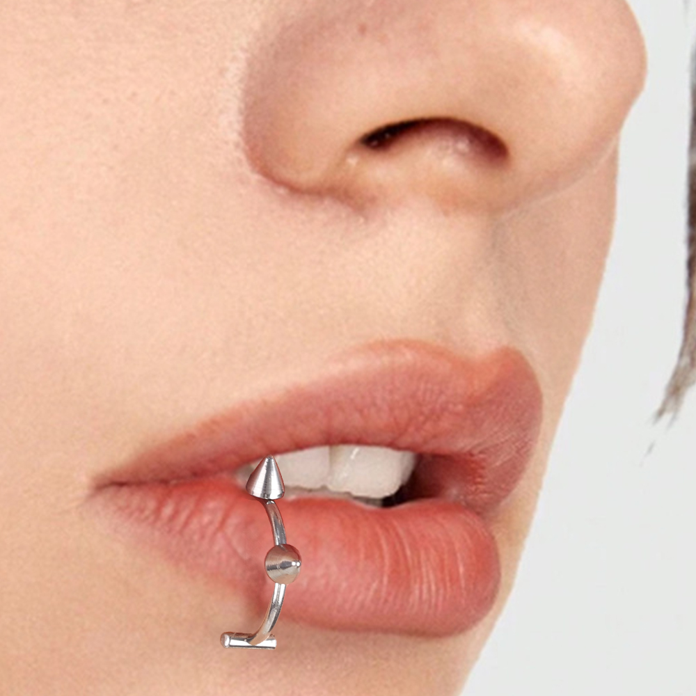 10pcs Punk Nose Ring One Nail  - Body Jewelry Nose Ring ulasan dan harga