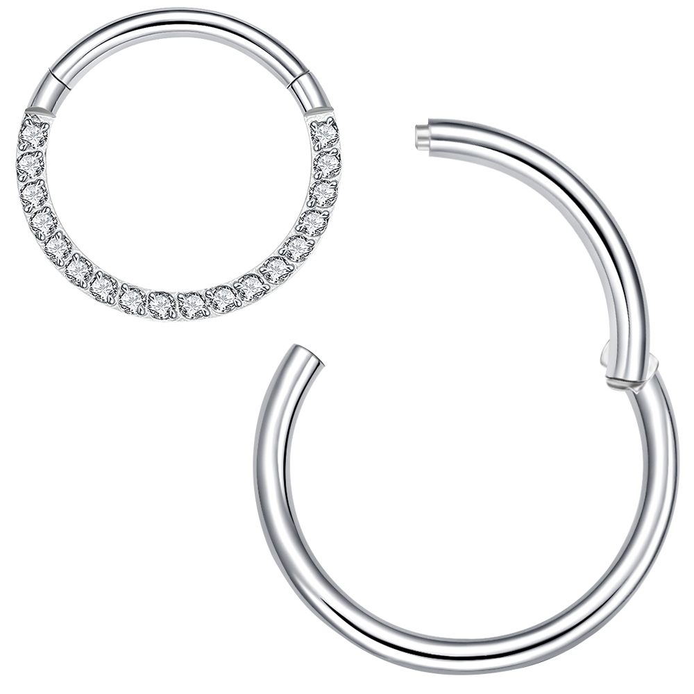 1PCS Septum Hoop Daith Piercin - Conch Earring Hoop ulasan dan harga
