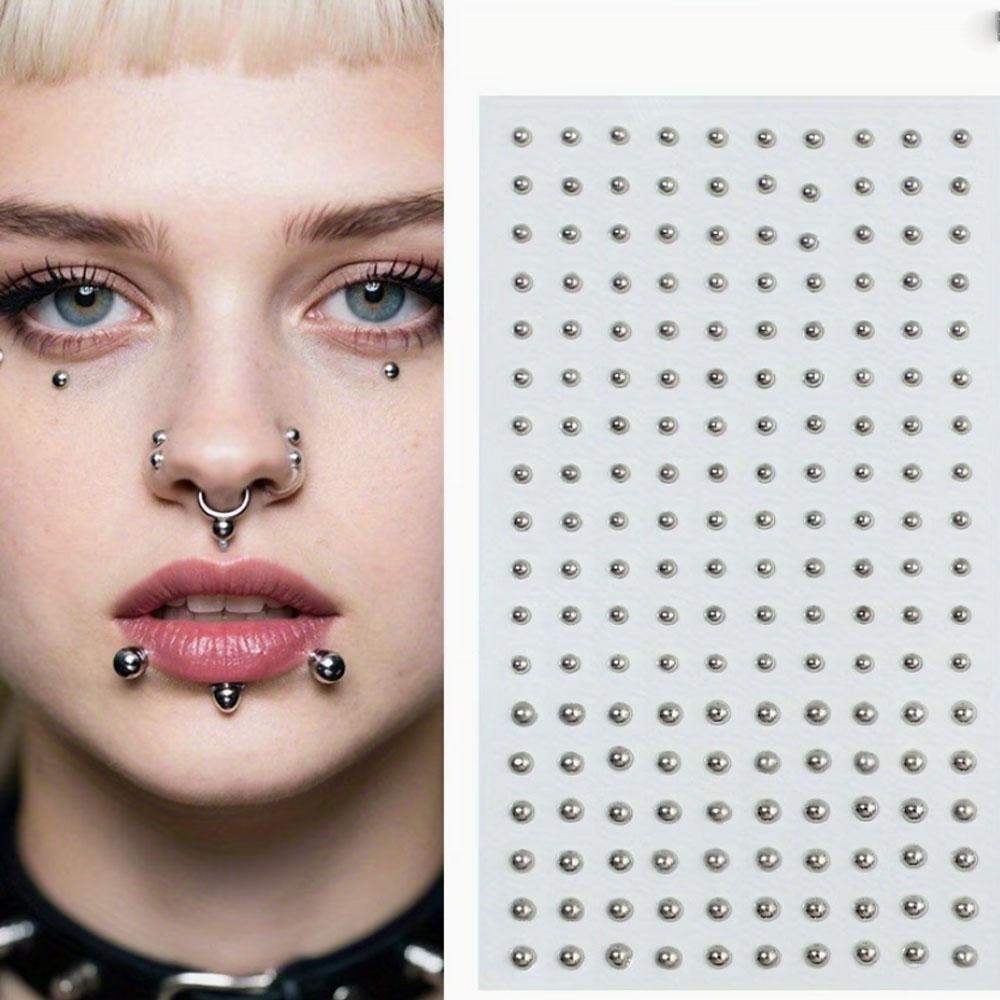 58-180pcs Set Non Piercing Lip - Body Jewelry And Piercing ulasan dan harga