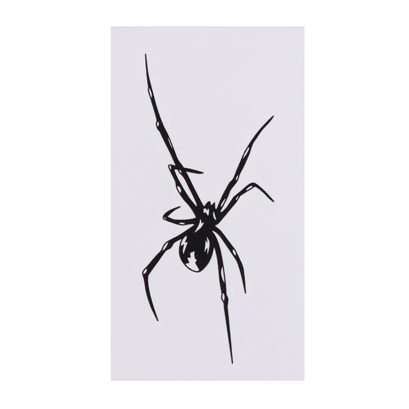 1 Sheet Spider Waterproof Temp - Body Jewelry Tattoo ulasan dan harga