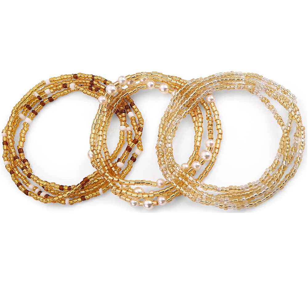Waist Beads for Women Belly Be - Body Jewelry Changing Kit ulasan dan harga