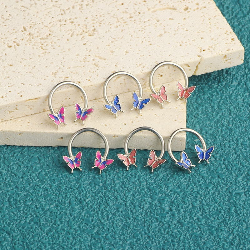 16G Septum Ring Daith Piercing - Conch Earring Hoop ulasan dan harga