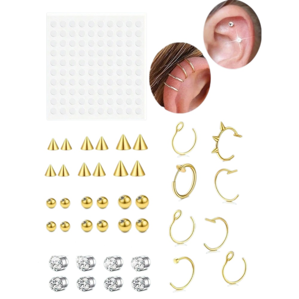 Fake Nose Rings Fake Septum Fo - Body Jewelry Nose Ring ulasan dan harga