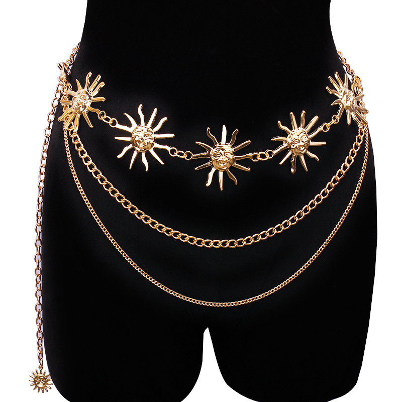 Chunky Multilayer Punk Gothic  - Qualiti Body Jewelry ulasan dan harga