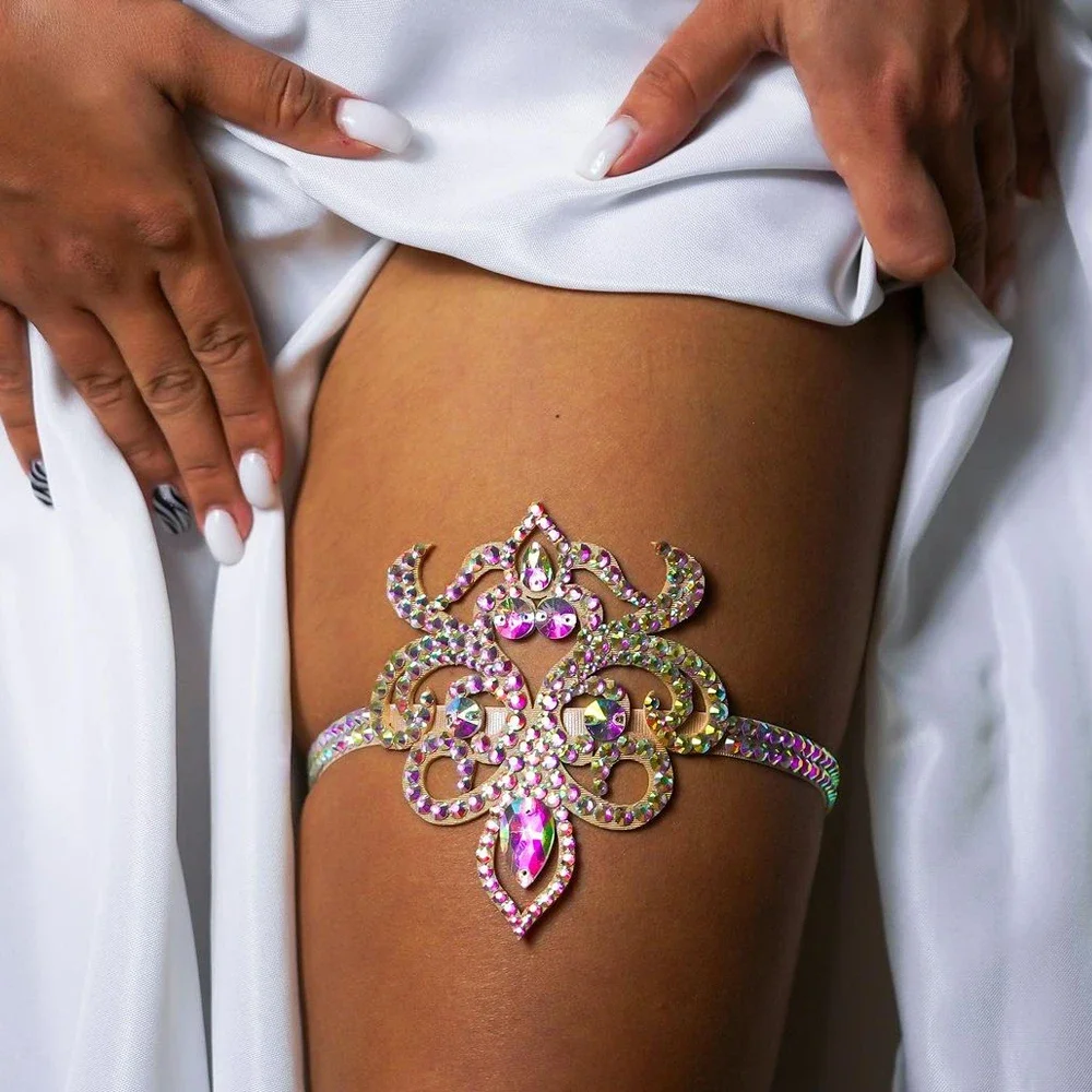 Elegant Boho Hollow Thigh Chai - Body Jewelry Thigh Chain ulasan dan harga