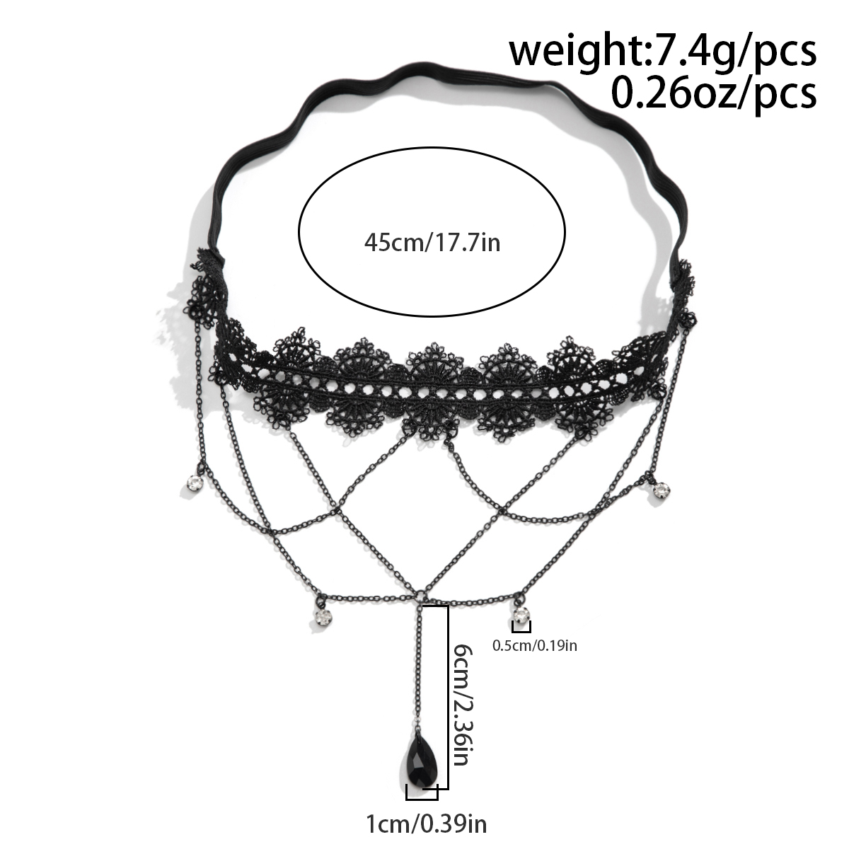 Ingemark Boho Elastic Band Bla - Body Jewelry Thigh Chain ulasan dan harga
