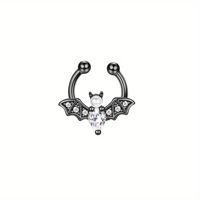EVISPOL Cute Halloween Bat Fau - Body Jewelry Nose Ring ulasan dan harga