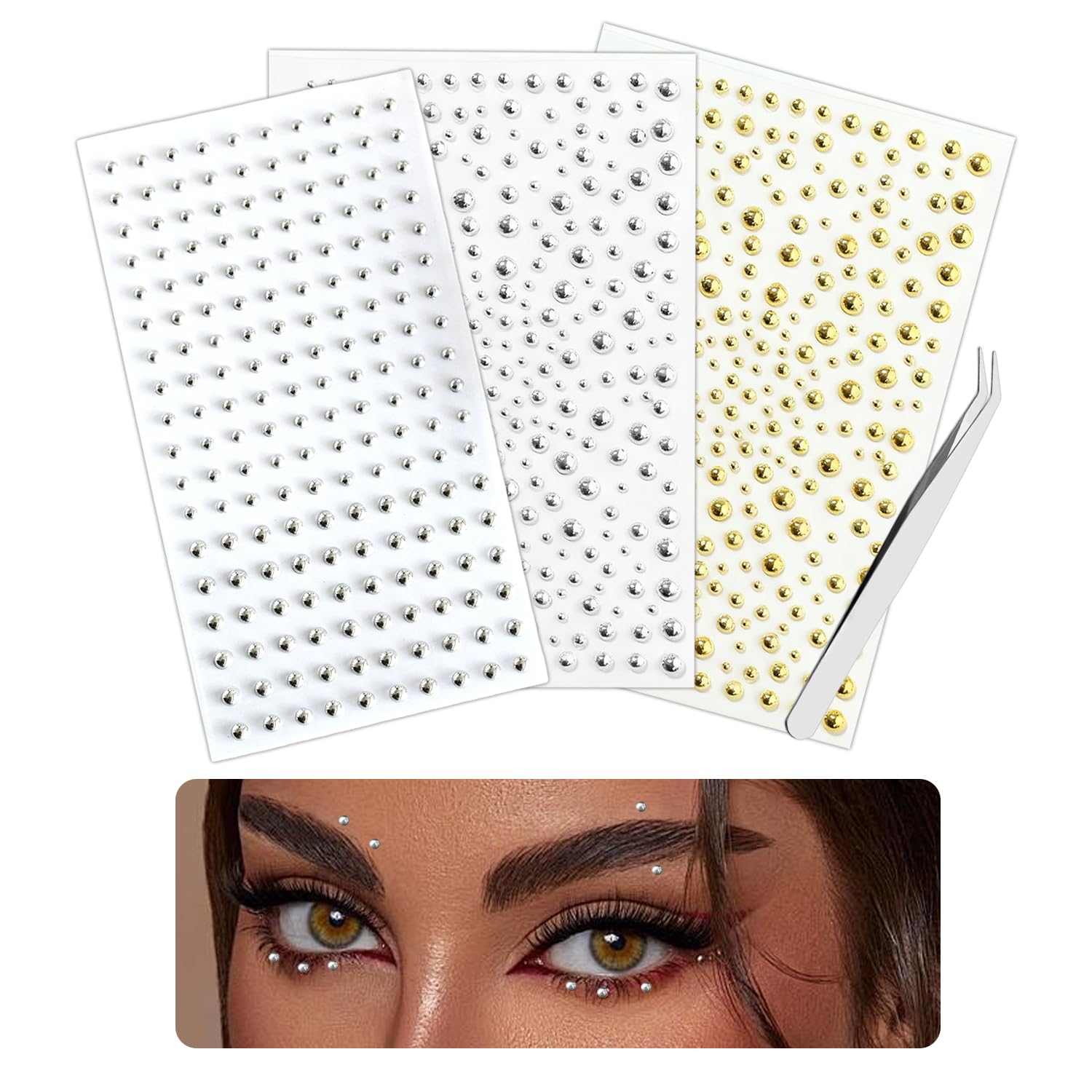 Face Body Ring Stickers Self A - Body Jewelry And Piercing ulasan dan harga