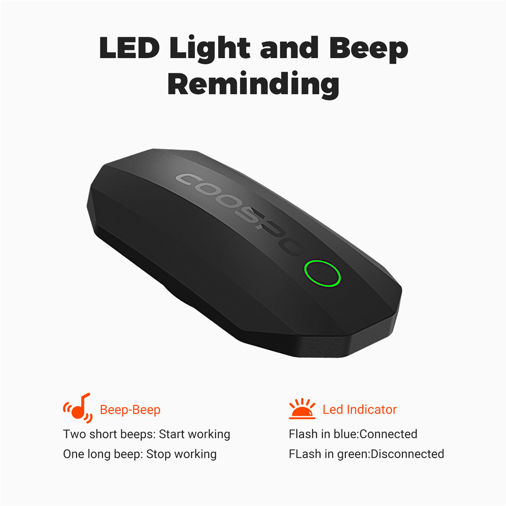 COOSPO H808S Heart Rate Sensor - Body Jewelry Harness ulasan dan harga